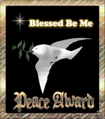 Tarot Readings won Blessed Be Me's Peace Award award
